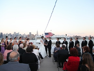 NYC yacht Cornucopia Destiny top deck